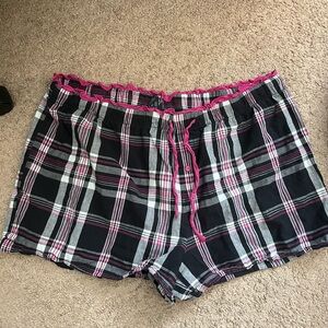 Plaid Sleep Shorts
